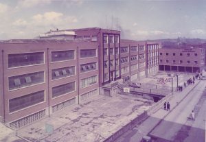 Construcción de anexo de Escuela de Maestría en el año 1973