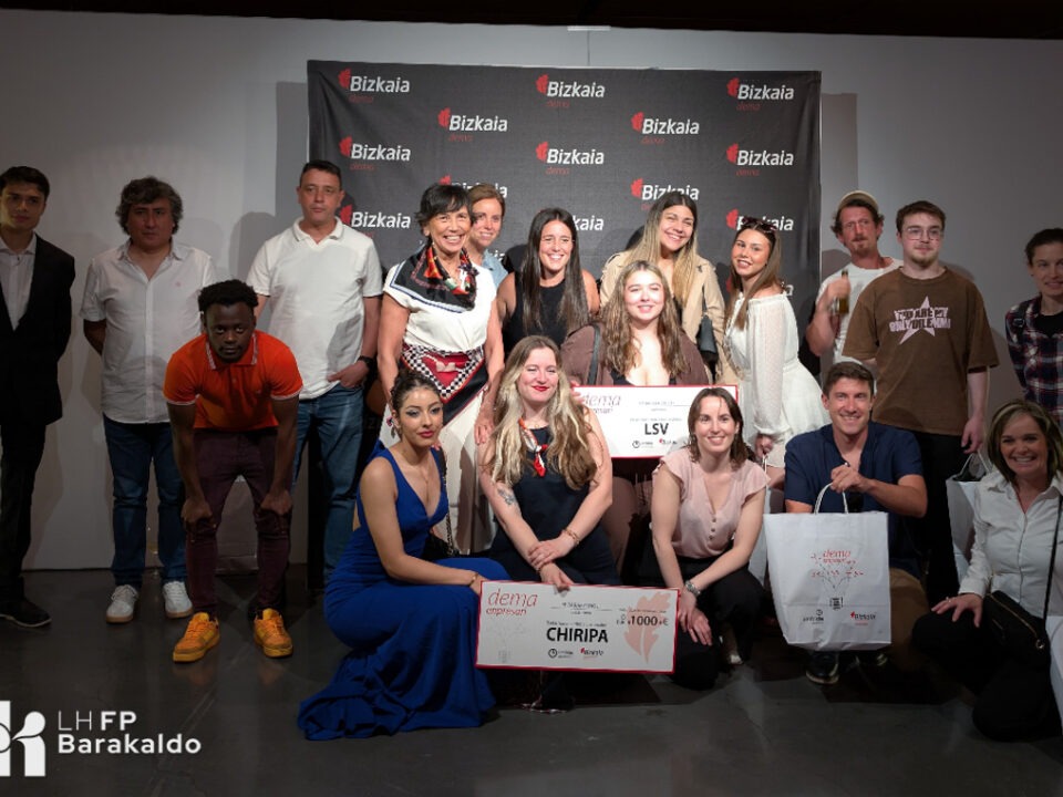 Ganadoras en DEMA Enpresari 2025 - FP Barakaldo LH-3