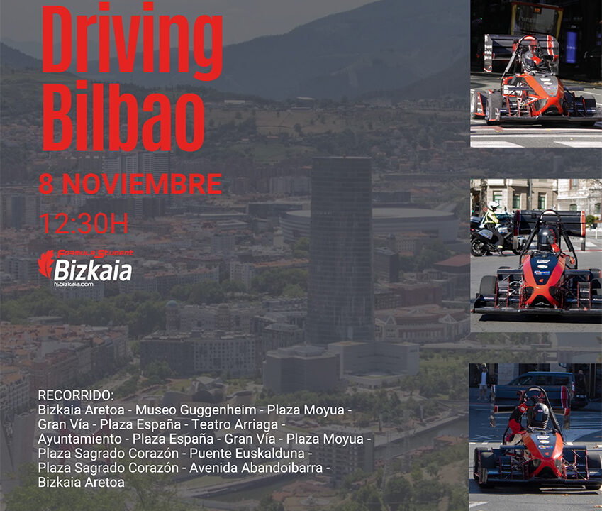 Driving Bilbao Formula Student 2025 - FP Barakaldo LH - Cartel
