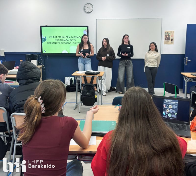 Dietética en el instituto Trueba